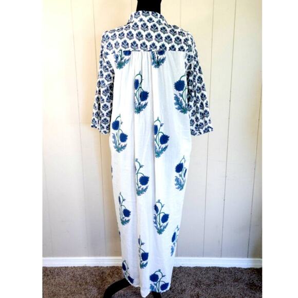 Ro's Exclusive Cornflower Blue Brooklyn Long Dress Size Medium - Picture 5 of 8